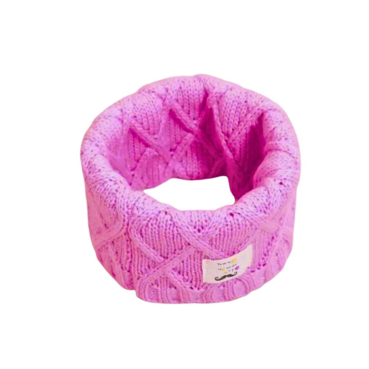 赤ちゃん用品 | キッズ・ベビー用ニットスヌード【全6色・ふわふわファー】