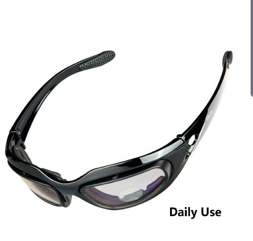 サングラス | Daisy C5 偏光サングラス ４枚セット UVカット・防弾仕様