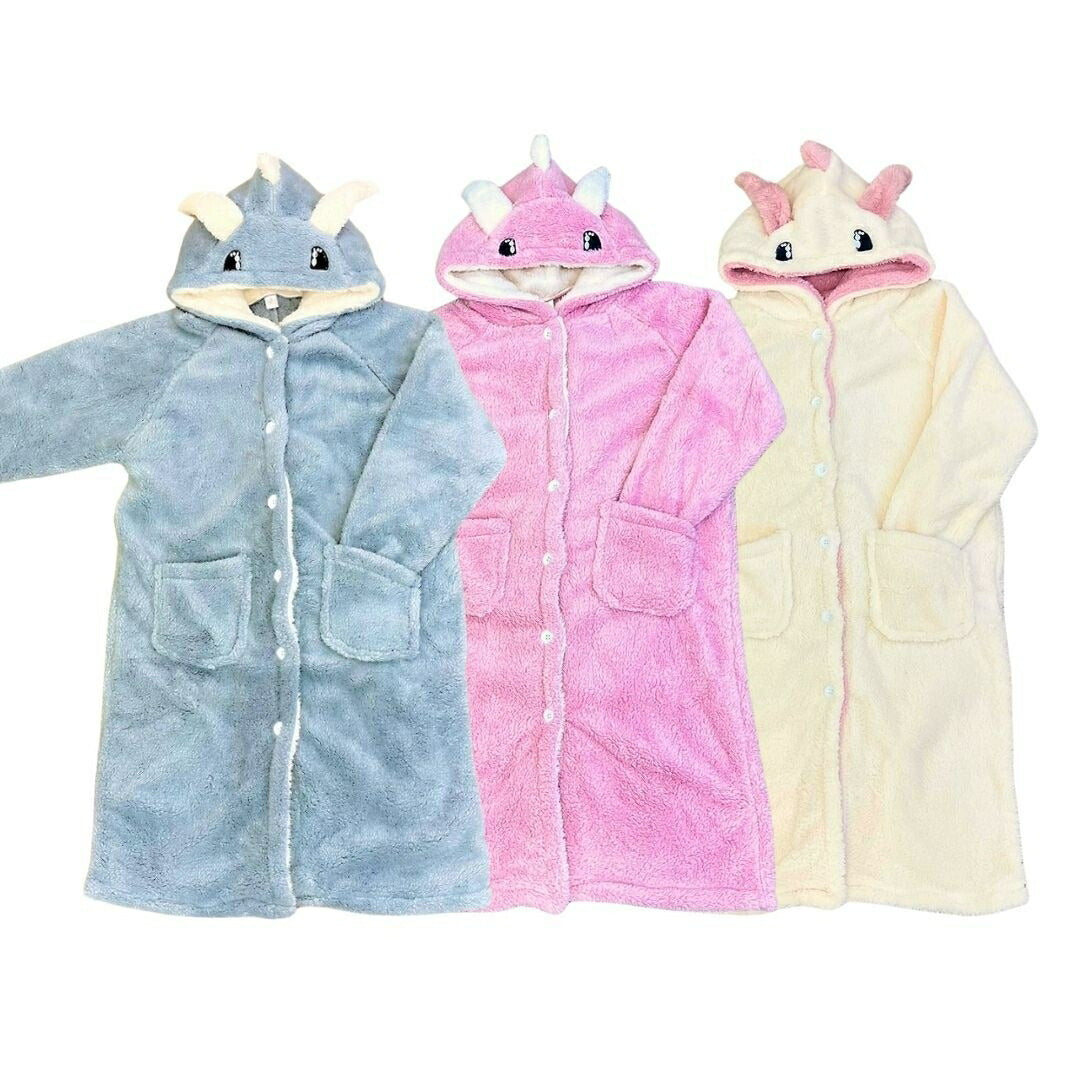 インテリア雑貨 その他 | 恐竜デザインもこもこ着ぐるみパジャマ（レディース・全3色）