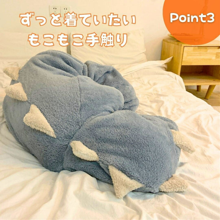 インテリア雑貨 その他 | 恐竜デザインもこもこ着ぐるみパジャマ（レディース・全3色）