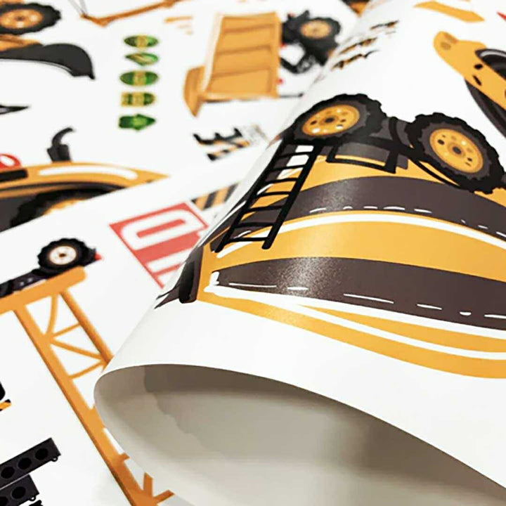 インテリアインテリア雑貨 その他 | 工事現場デザイン身長計ステッカー（90〜160cm）：子ども用成長記録・剥がせるタイプ