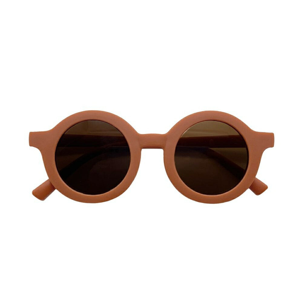 サングラス | キッズUVカットサングラス クマグレー/ブラウン おしゃれ小さめデザイン