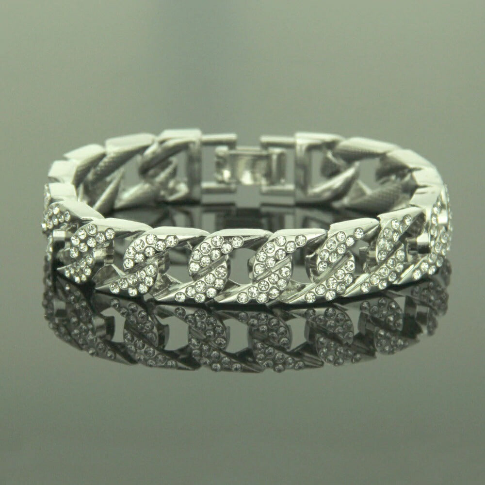 ブレスレット | ゴールドブレスレット メンズ＆レディース ジルコニア