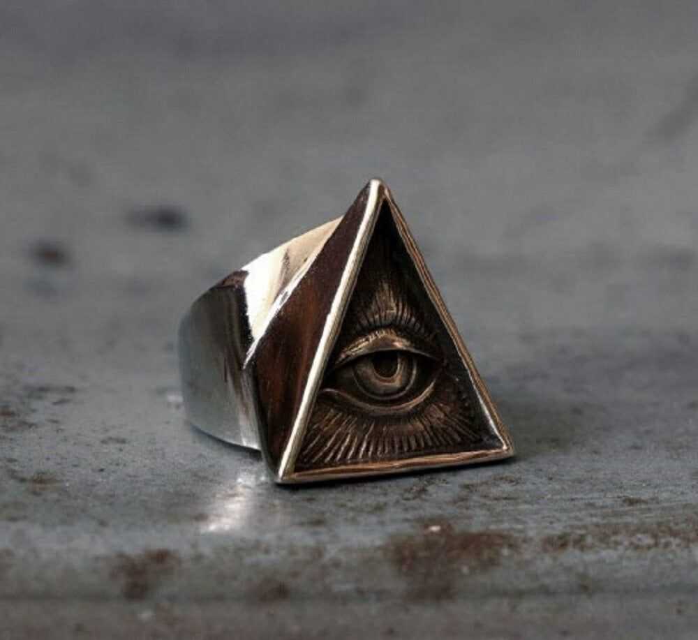 リング | プロビデンスの目 ピラミッドリング シルバーアクセサリー