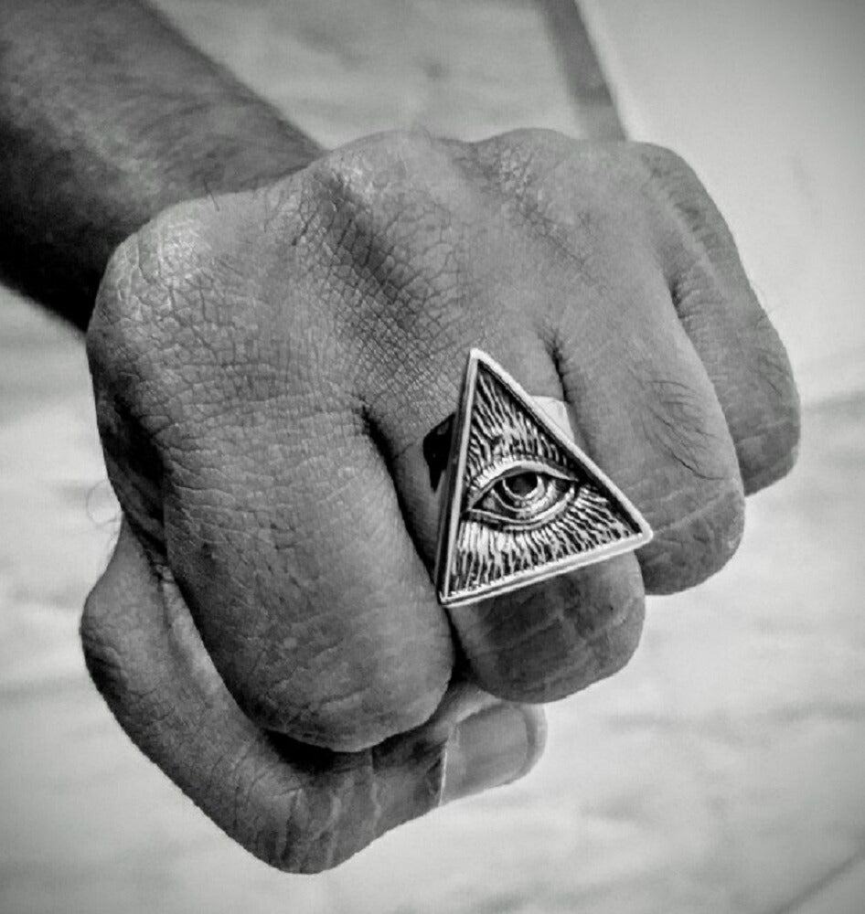 リング | プロビデンスの目 ピラミッドリング シルバーアクセサリー