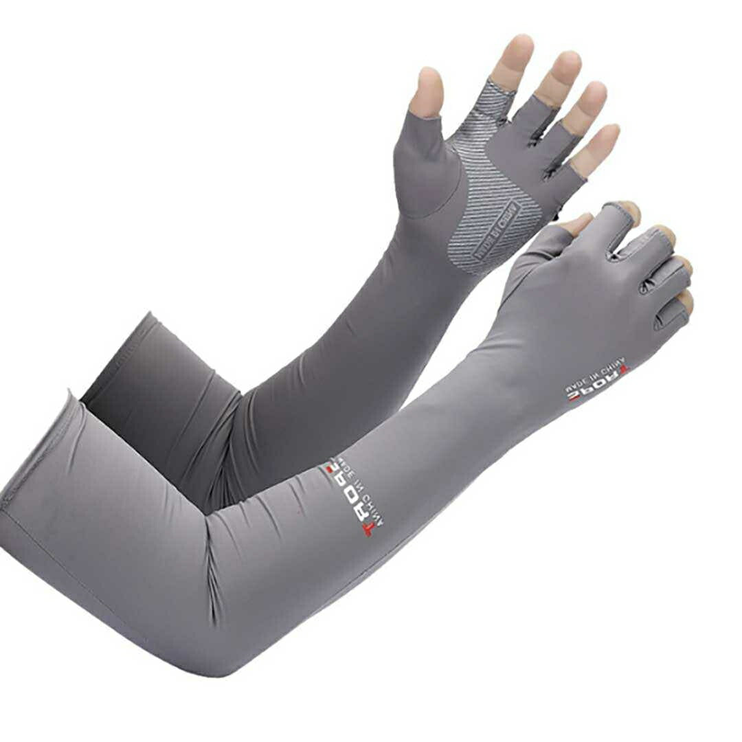 小物 その他 | ブラック/グレー 指出しアームスリーブ UVカット・冷房対策兼用