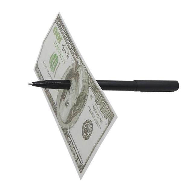 イベントグッズ | マジック貫通ペン：手品・パーティー用ジョークグッズ