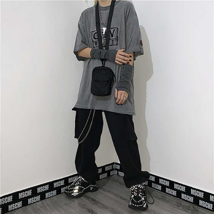 小物 その他 | グレー親指出しアームウォーマー | 防寒・UVカット・吸水速乾