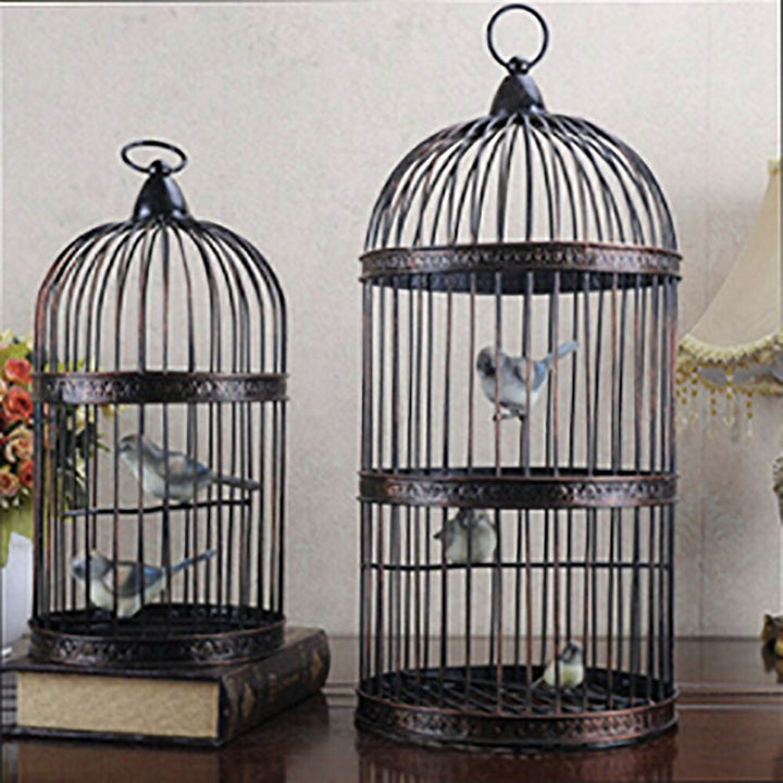 ペットグッズ | アイアンバードケージ53cm ヴィンテージ風インテリア・鳥かご