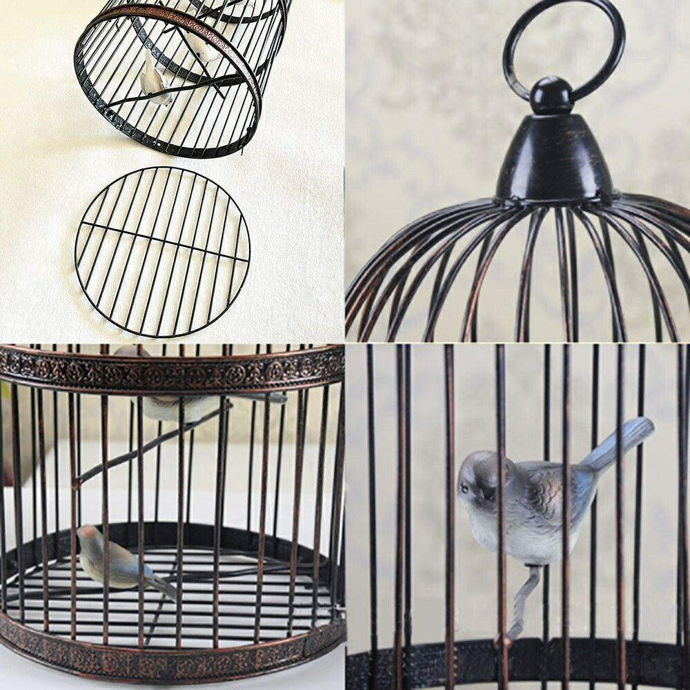 ペットグッズ | アイアンバードケージ53cm ヴィンテージ風インテリア・鳥かご