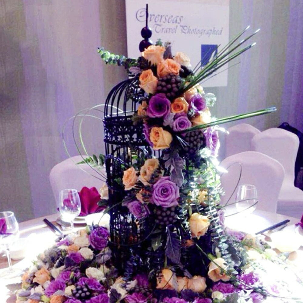 ペットグッズ | アイアンバードケージ98cm ヴィンテージ風ディスプレイ