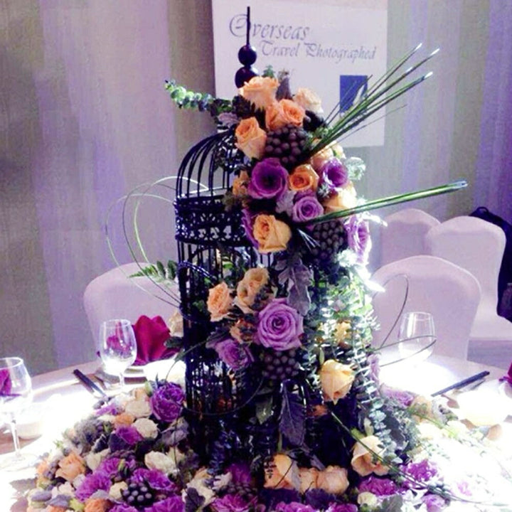 ペットグッズ | アイアンバードケージ98cm ヴィンテージ風ディスプレイ