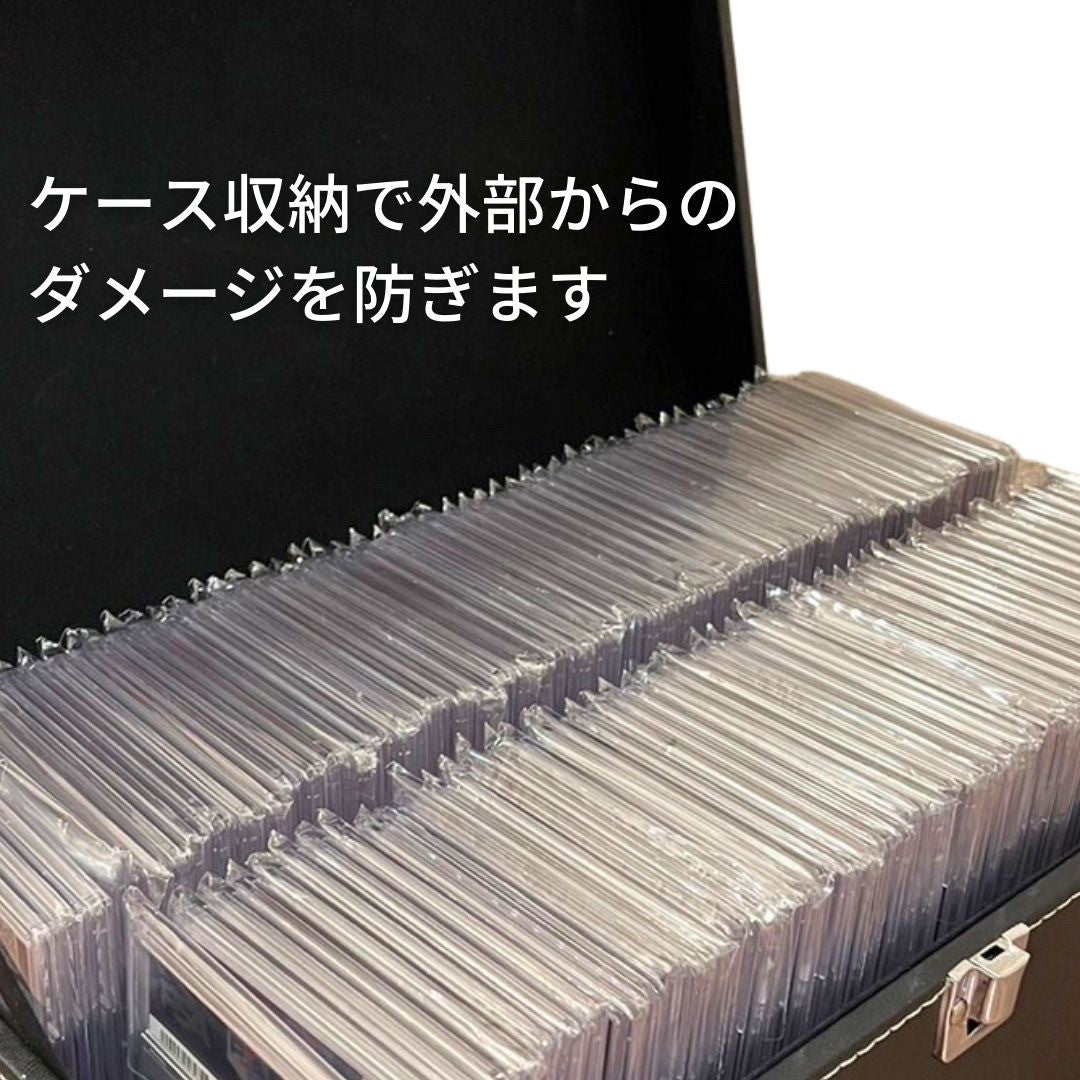 トレカケース | 豪華特典付き ヴィンテージスタイル トレカ収納ケース - ポケモン・遊戯王対応 108枚収納