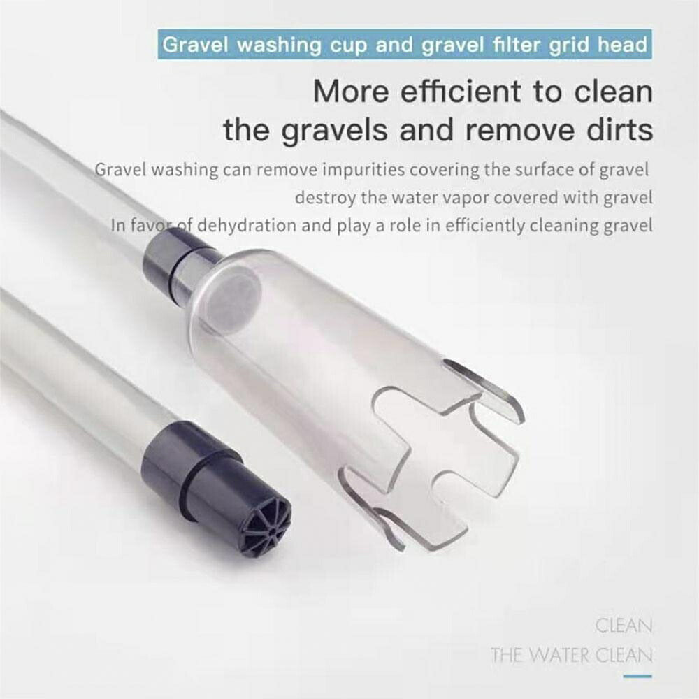 ペットグッズ | 電動水槽クリーナーセット - フィルター付き、メダカ・稚魚飼育向け