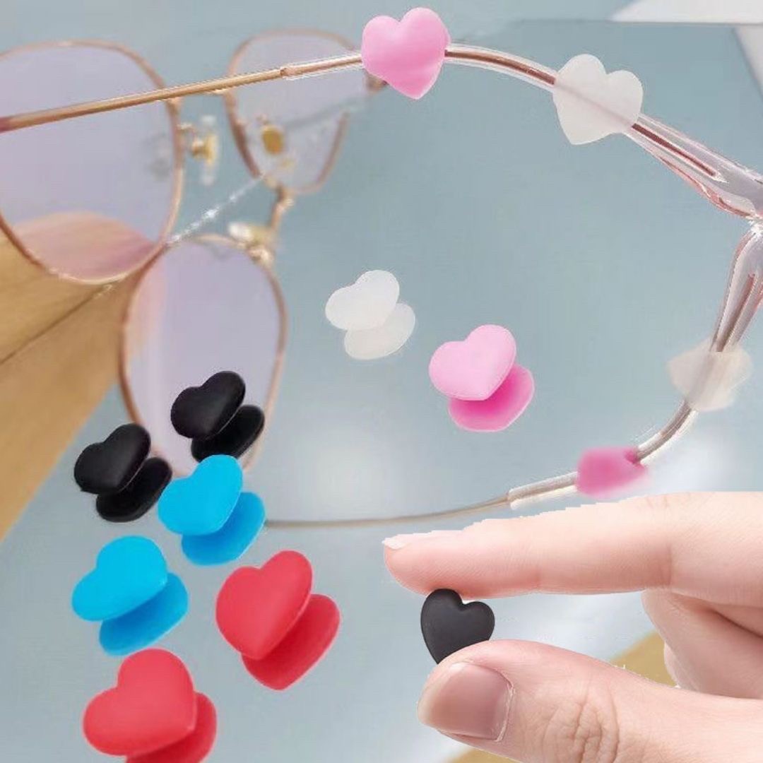 雑貨 その他 | ハート型メガネストッパー 3ペアセット 全5色