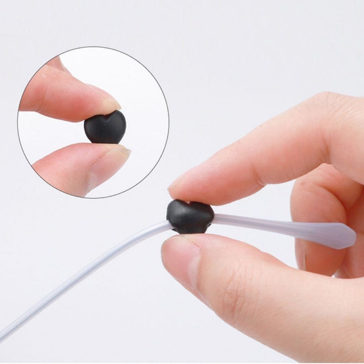雑貨 その他 | ハート型メガネストッパー10ペアセット ズレ防止シリコンカバー
