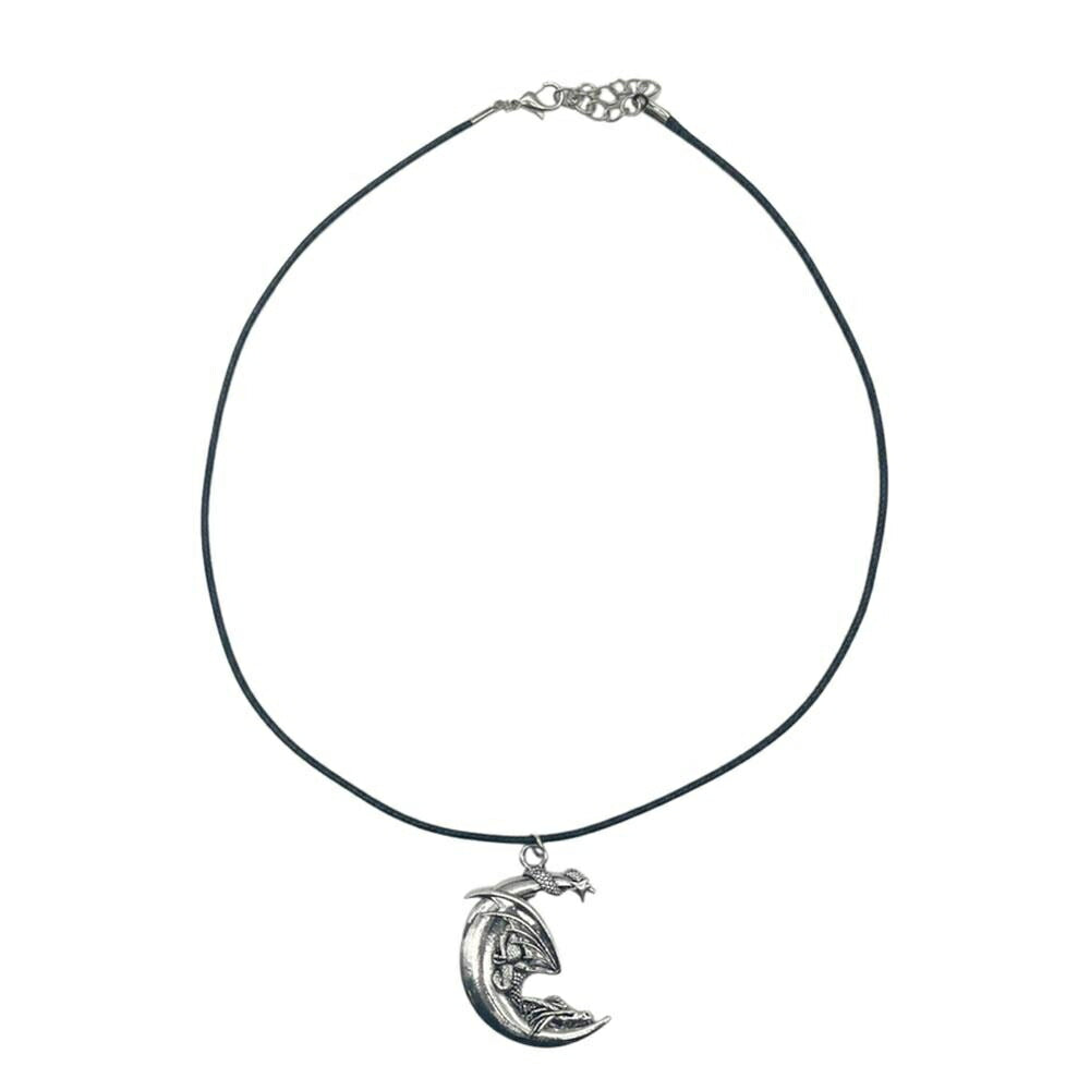 ネックレス | 三日月ドラゴンネックレス | ユニセックスアクセサリー