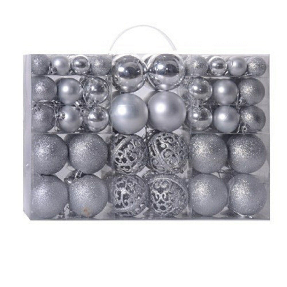 イベントグッズ | クリスマスボールオーナメントセット 100個 選べる3色（ゴールド・シルバー・レッド）