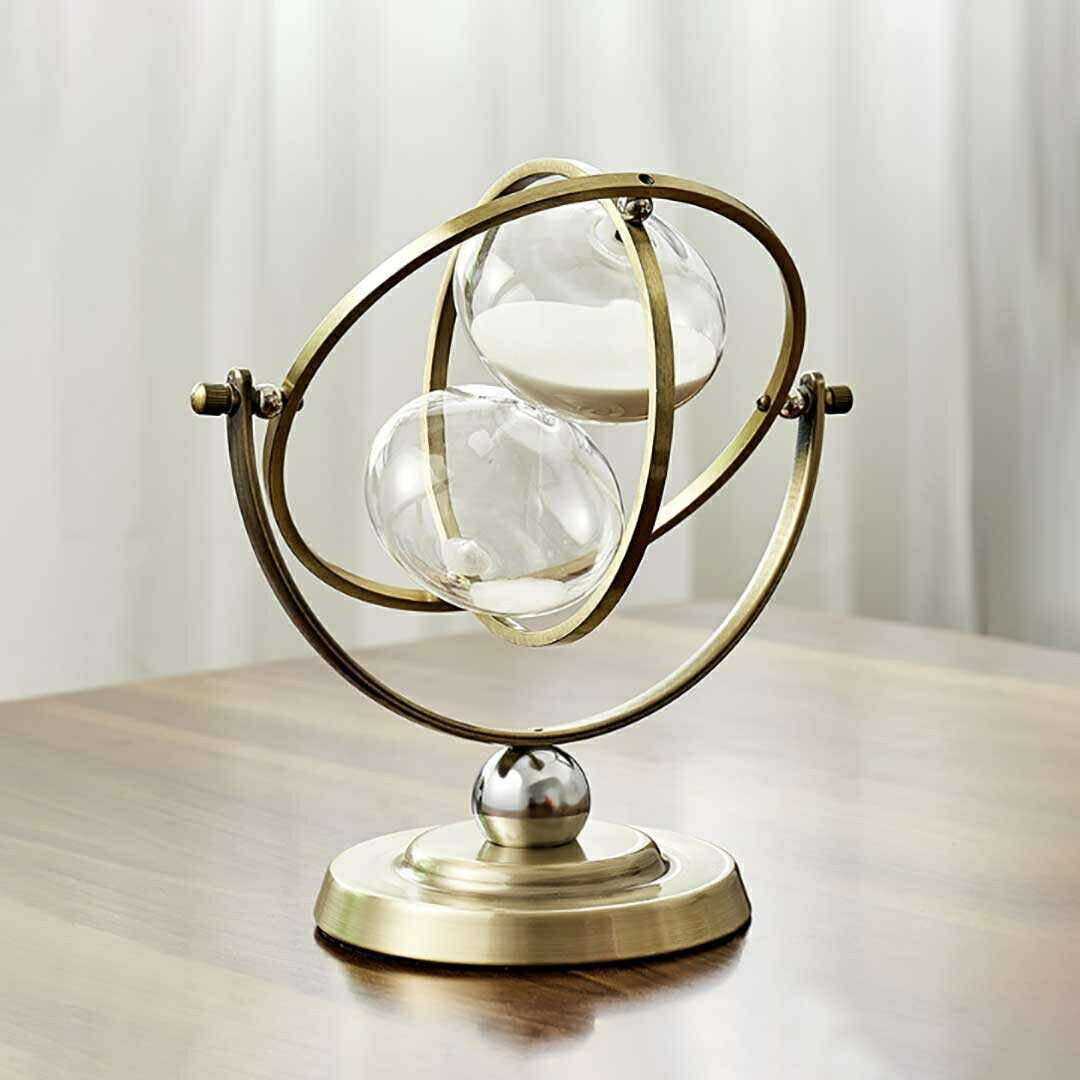 インテリア オブジェ | アンティークデザイン 砂時計タイマー 30分