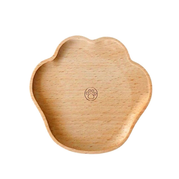 雑貨 その他 | 猫の肉球デザイン木製コースター - 北欧風シンプルアート