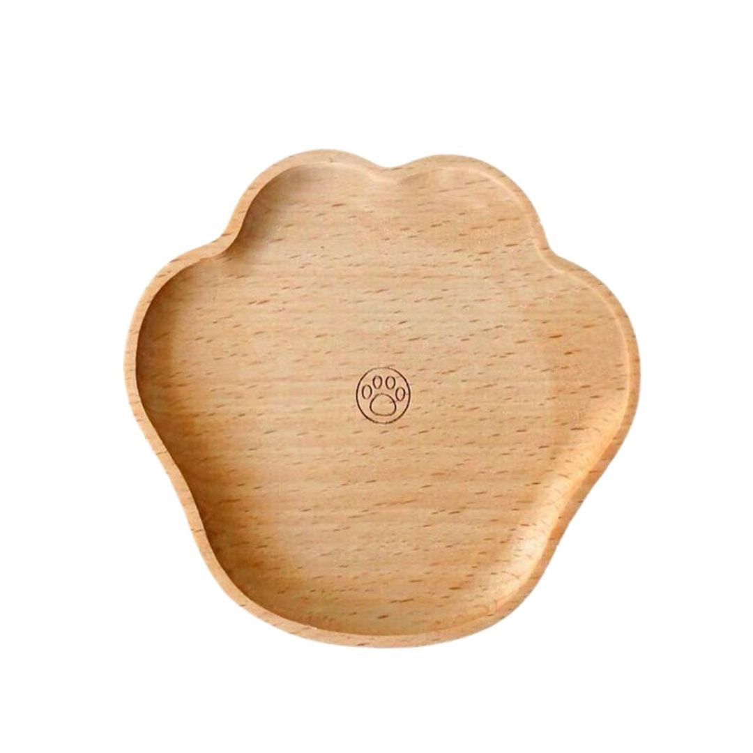 雑貨 その他 | 猫の肉球デザイン木製コースター5枚セット - 北欧風シンプルデザイン