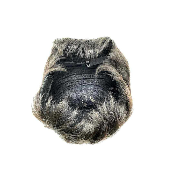 コスプレ小物 | ナチュラルブラック メンズビジネスウィッグ 七三分け