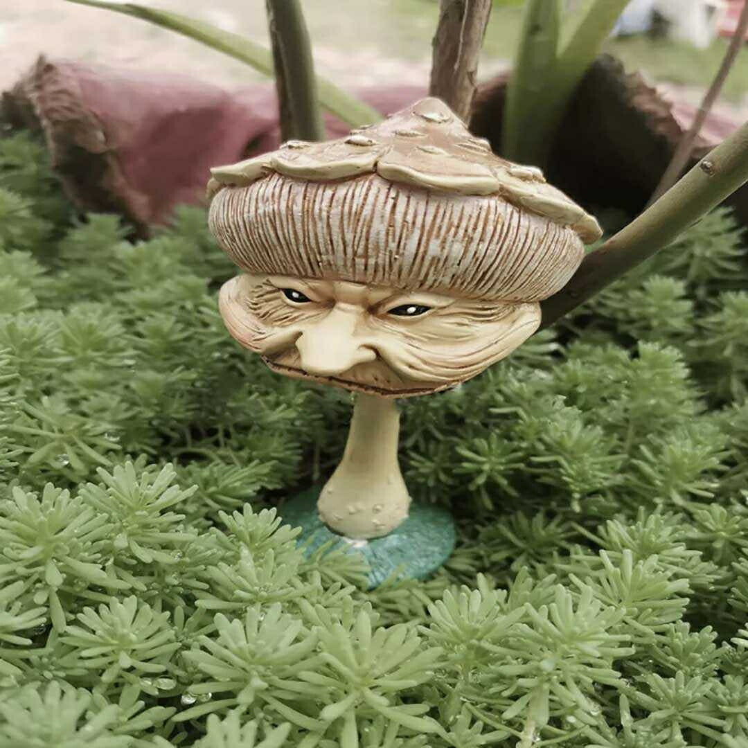 インテリア オブジェ | アンティーク風キノコオブジェ・北欧デザイン