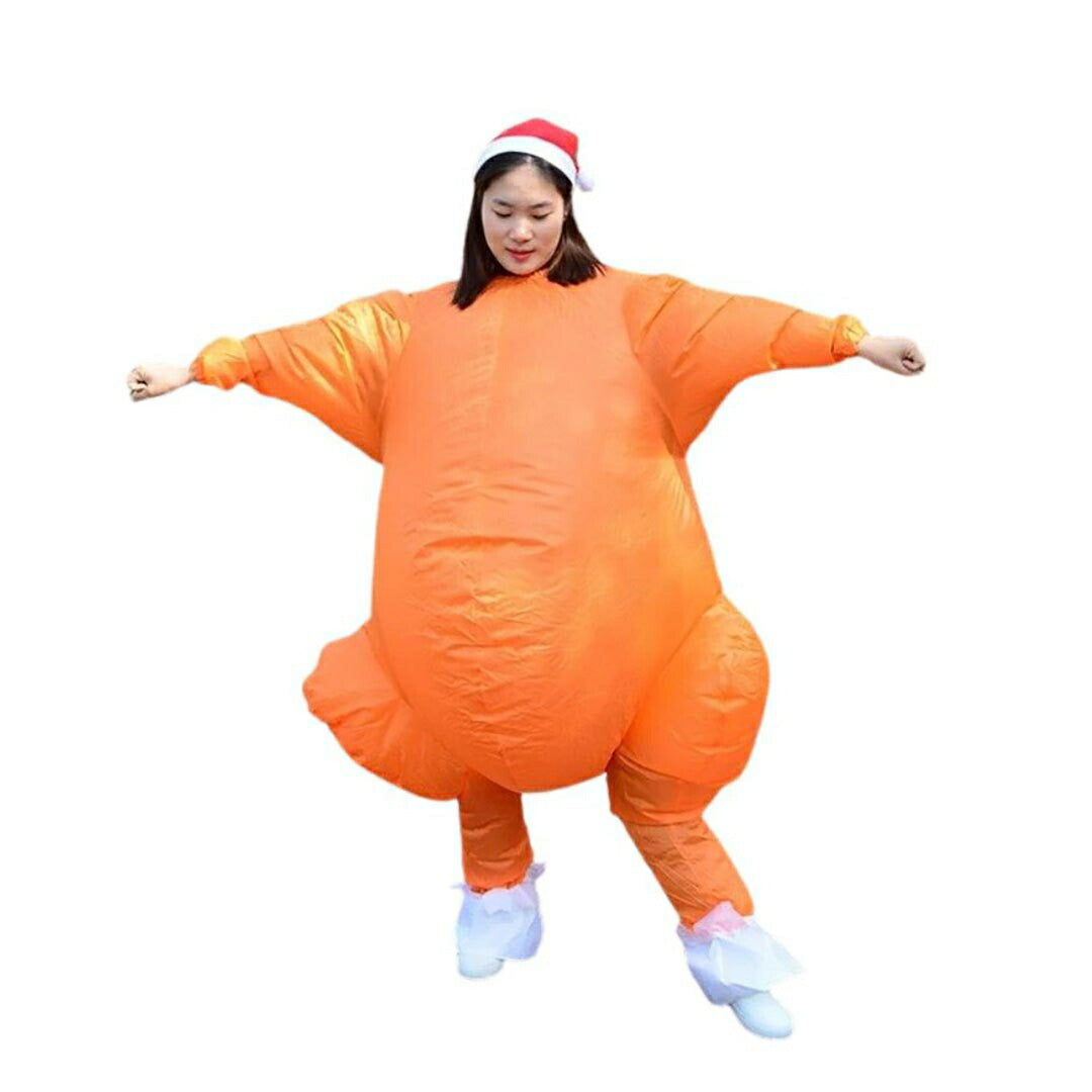 仮装 パーティーグッズ | クリスマス チキン風船コスチューム 170cm
