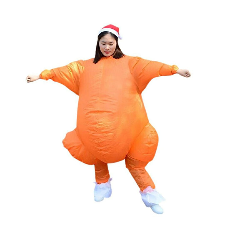 仮装 パーティーグッズ | クリスマス チキン風船コスチューム 170cm