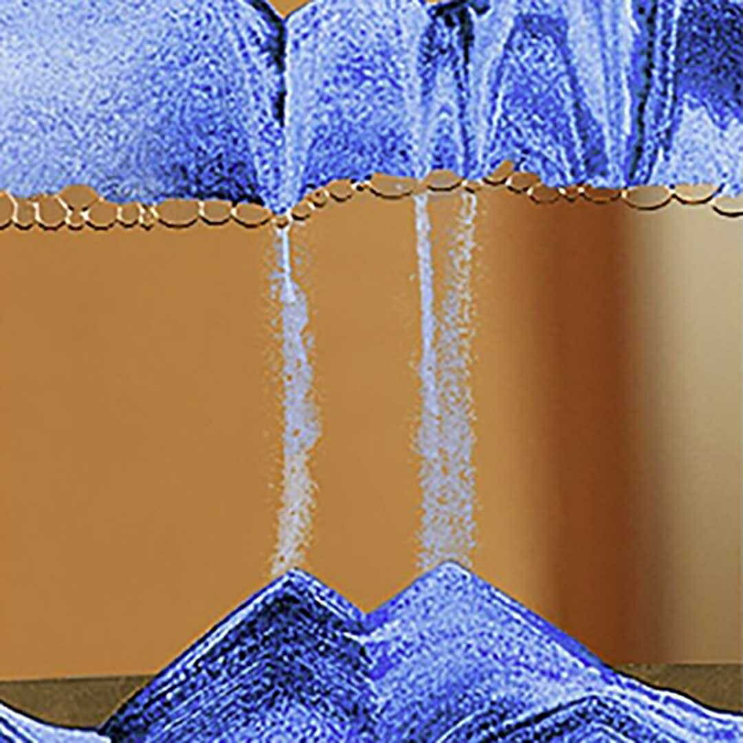 インテリア オブジェ | オレンジorブルー サンドピクチャー 置物 - モダン北欧デザイン