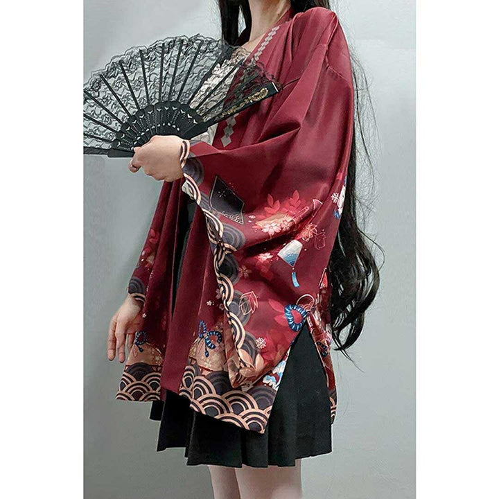 はっぴ | 伏見稲荷和柄法被・夏祭り用羽織り・選べる色