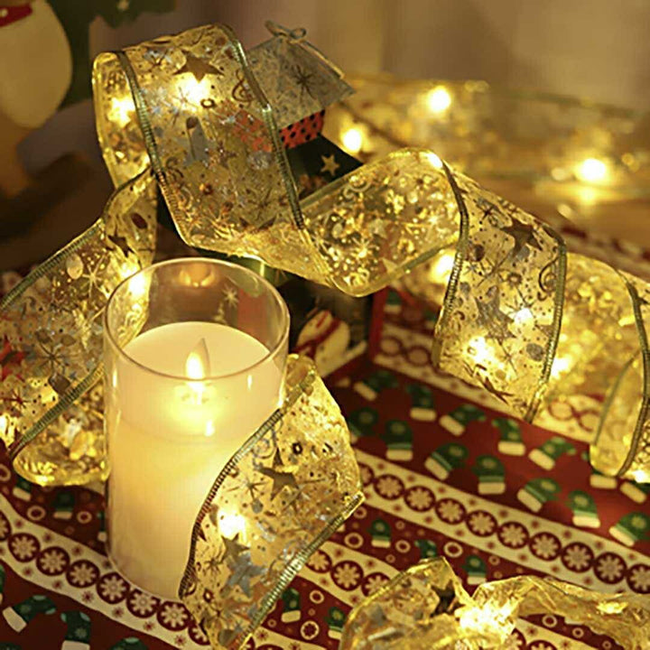 イベントグッズ | クリスマスLEDロープライト5m・暖色系イルミネーションセット