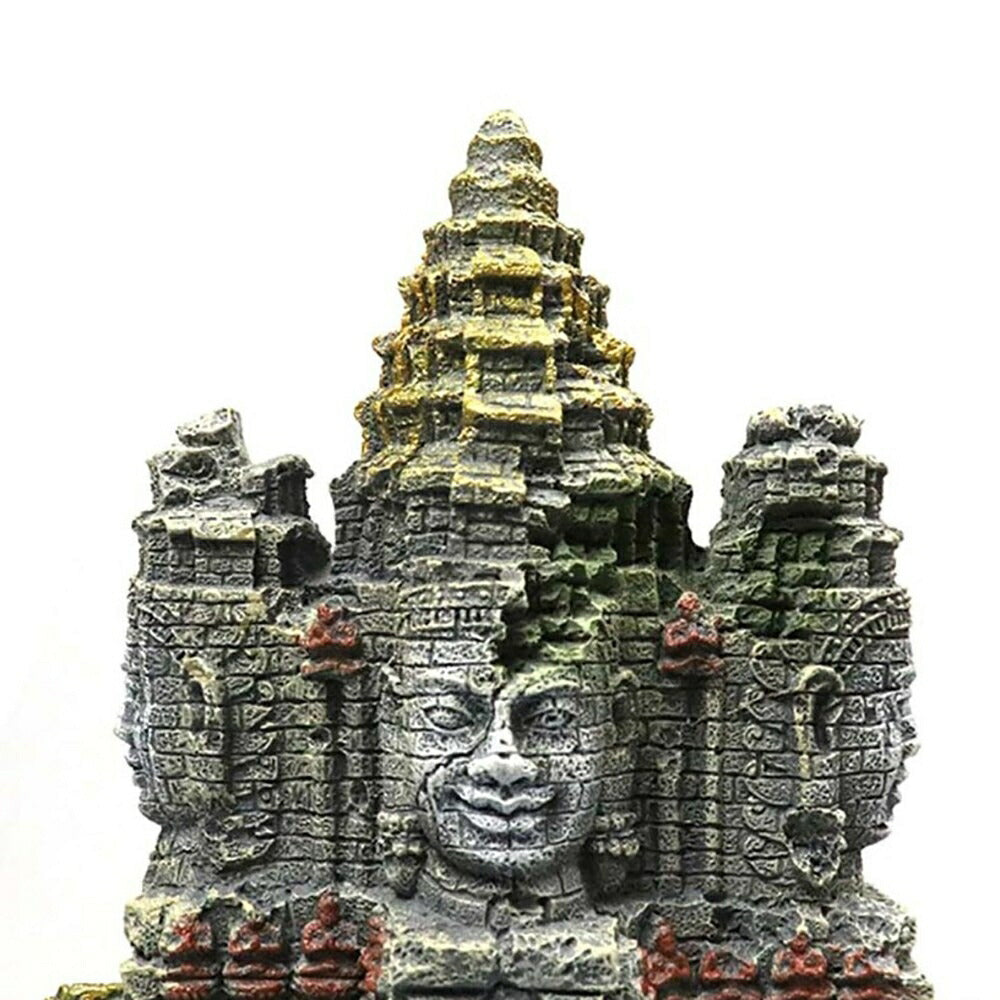 ペットグッズ | アステカ遺跡風アクアリウムオブジェ