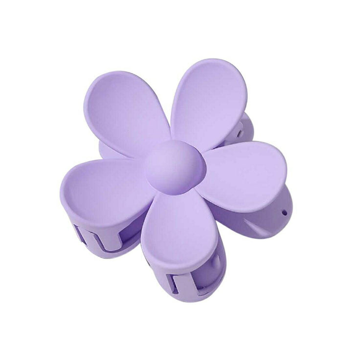 ヘアアクセサリー | ピンク/グレー/パープル 花柄ヘアクリップ 北欧ナチュラルデザイン