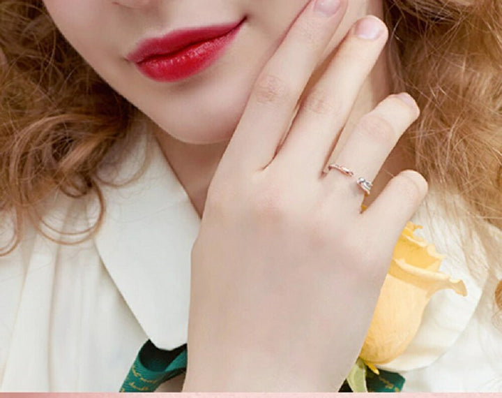 リング | ウサギモチーフ ニンジンデザインリング - アニマルコレクション