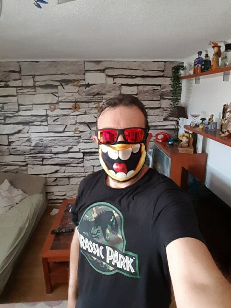 マスク | ファッションマスク 快適フィット プリント柄