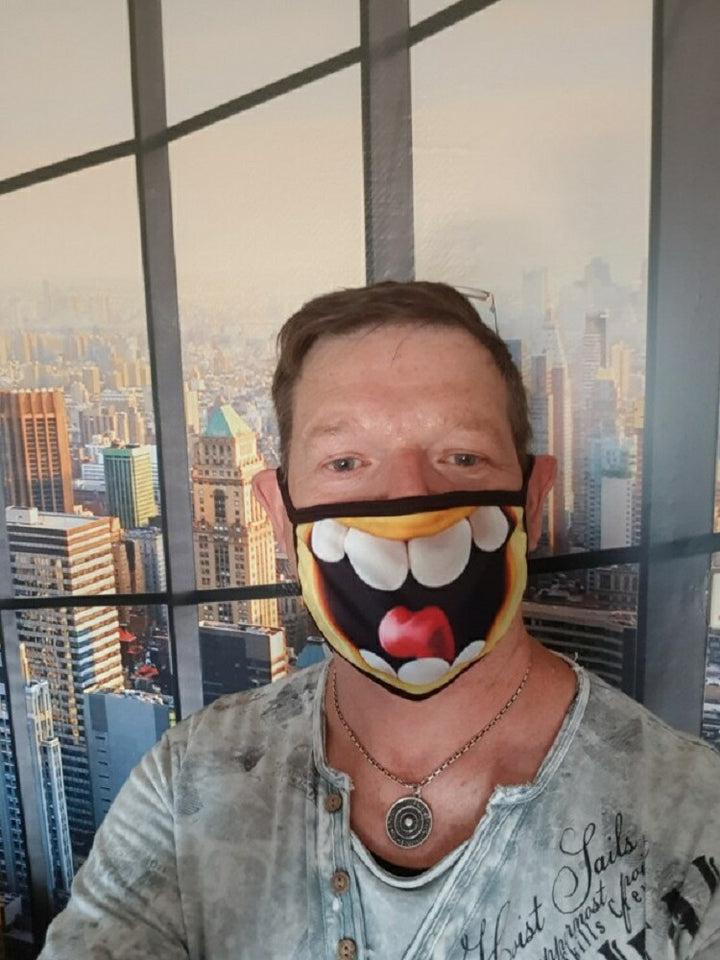 マスク | ファッションマスク 快適フィット プリント柄