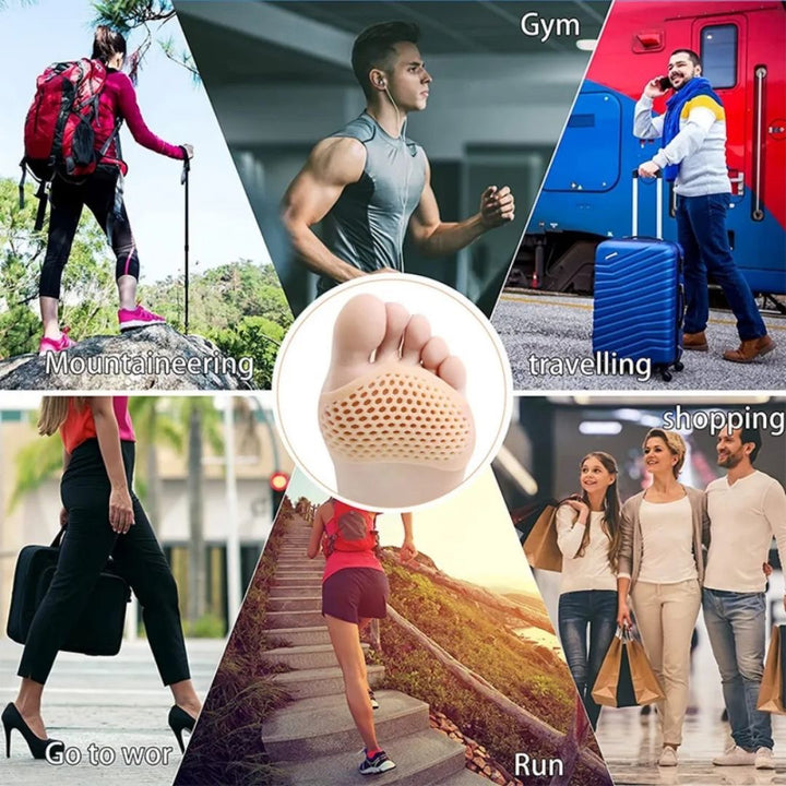 雑貨 その他 | シリコン足裏パッド 6ペア - 衝撃吸収＆靴擦れ防止用インソール