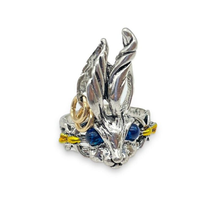 リング | 青い目のウサギリング：開運アクセサリー