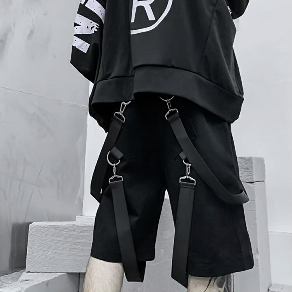 ボトムス 男性 | ユニセックス ゆったりカジュアル ハーフパンツ