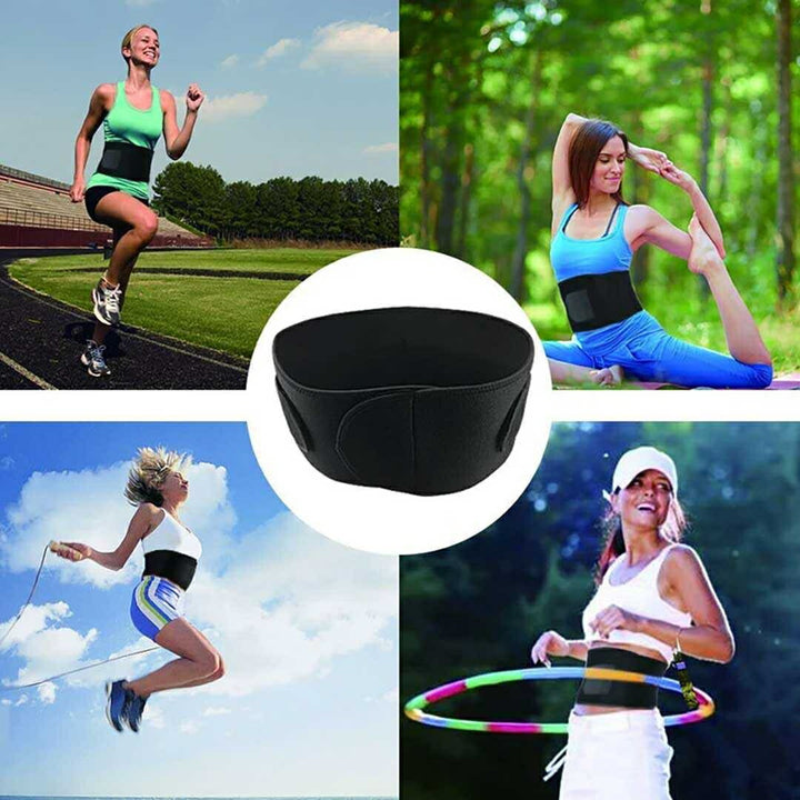 アウトドア用品 その他 | ブラックMサイズ 腹筋・腰痛ケア トレーニングベルト