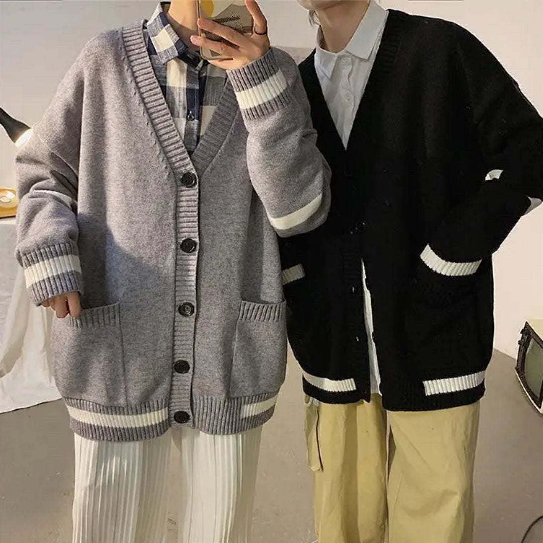 アウタージャケット 男性 | メンズ・レディース ビッグシルエットニット トップス 全2カラー