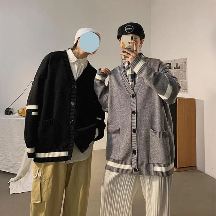 アウタージャケット 男性 | メンズ・レディース ビッグシルエットニット トップス 全2カラー