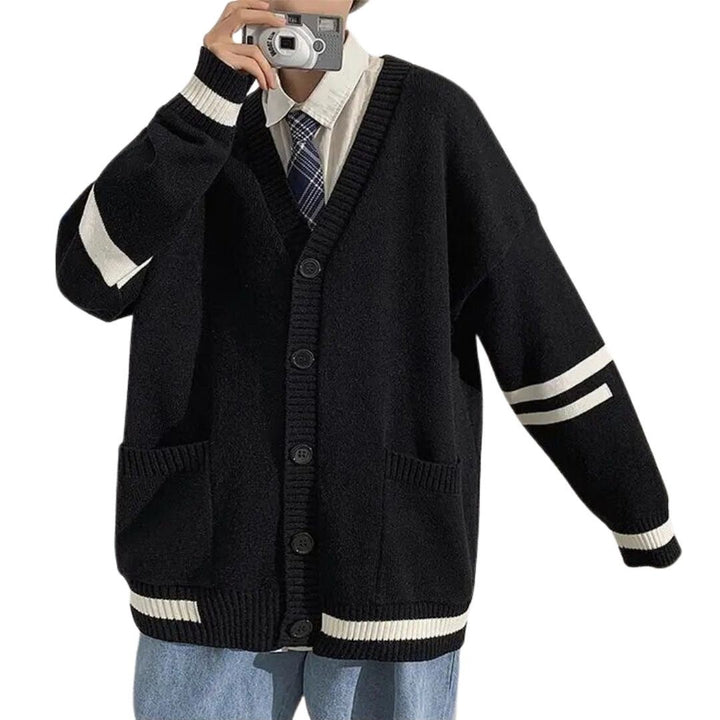アウタージャケット 男性 | メンズ・レディース ビッグシルエットニット トップス 全2カラー