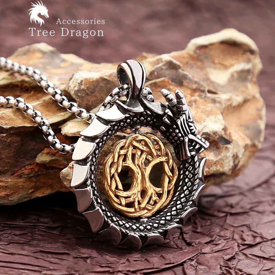 ネックレス | ドラゴンネックレス メンズ・レディース アクセサリー