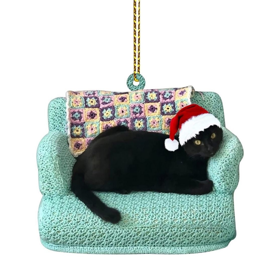 イベントグッズ | 猫とクリスマスツリーのアクリルオーナメント3種セット