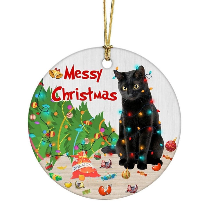 イベントグッズ | 猫とクリスマスツリーのアクリルオーナメント3種セット