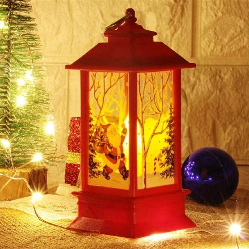 イベントグッズ | クリスマスLEDランタンライト 屋外用サンタ装飾