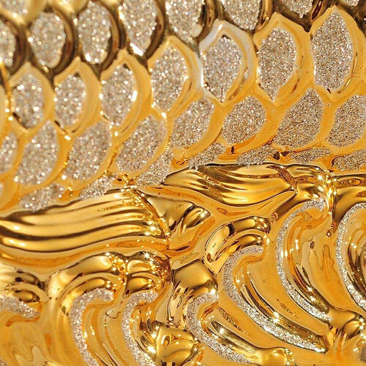 風水 インテリア | アロワナ招財風水置物 - シトリン天然石で金運アップ