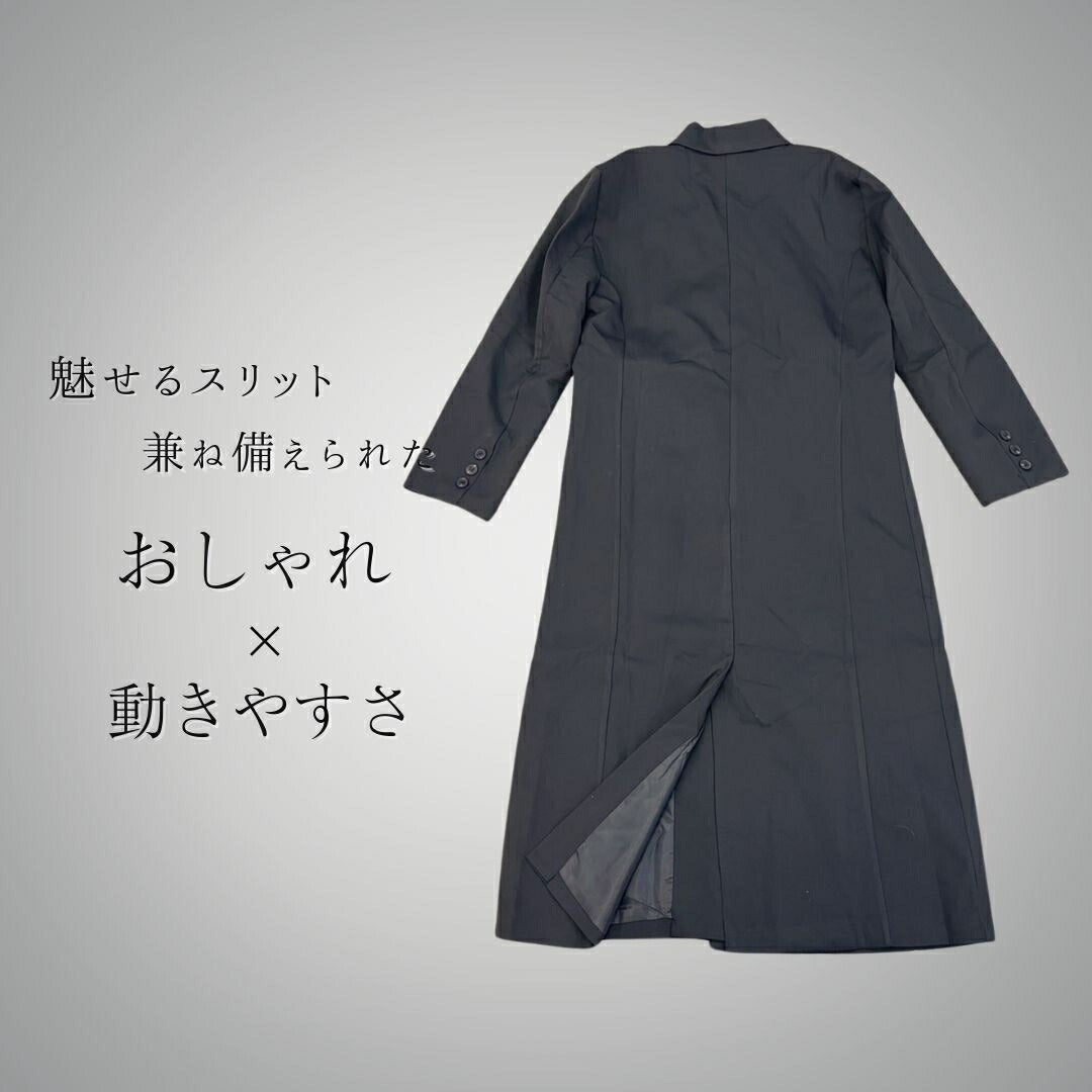 アウター ジャケット | レディース ロングトレンチコート 大きいサイズ 秋冬用